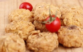 قارچ،آرد سوخاری،روغن